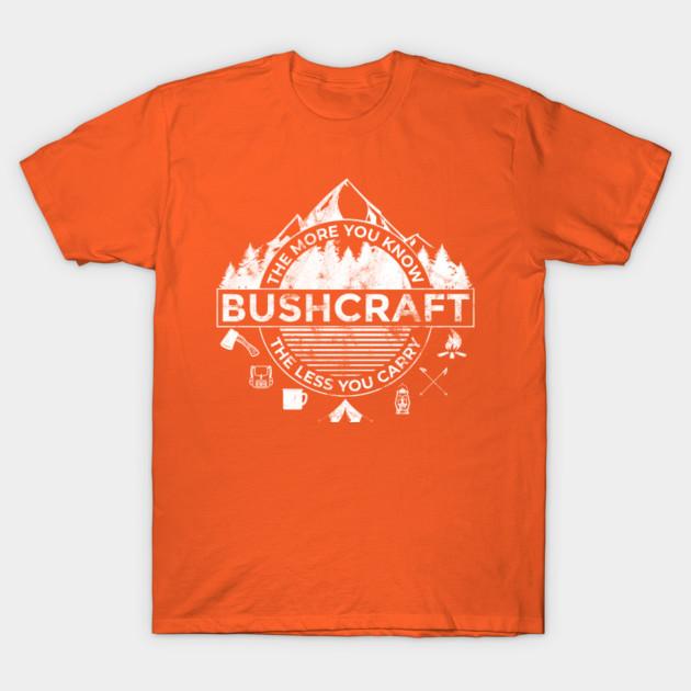 Carry Less Bushcraft Bushcrafting Camping T-shirts Printed Women Fashion O Neck Plus Size Summer Casual Short Sleeve Tops