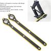 Auto Labor-Saving Jack Ratchet Wrench, Pair 13.4in Car Jack Ratchet Wrench Labor Saving Tire Wheel Lug Wrench Repair Tool for Cars SUVs Trucks