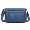 New Women's Shoulder Bag Water Washed Leather Soft Leather Crossbody Bag Vintage Fashion Simple Multi Layered Middle Aged Women's Mom Bag KTY