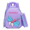 Butterfly Dragonfly Childrens Backpack Large Capacity Layered Storage Zipper