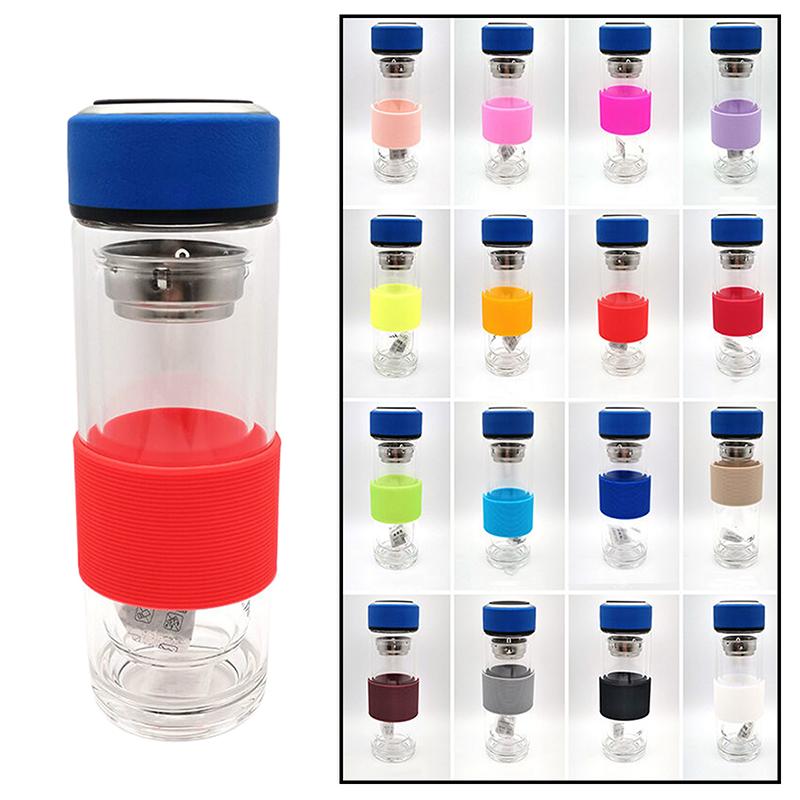 Silikonový protiopařovací protiskluzový kryt na kávový šálek Univerzální kónický závitový návlek na šálek Hrnček Keramický Skleněný kryt na šálek