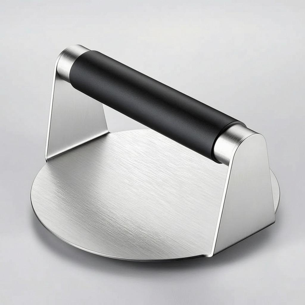 Kitchen Tool Set Stainless Steel Silicone Meat Press With Multifunction Hamburger Maker For Home Cooking