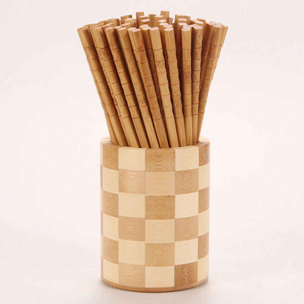 Natural Bamboo Sushi Home & Kitchen Dinnerware Flatware Wood Chopsticks Wooden Tableware