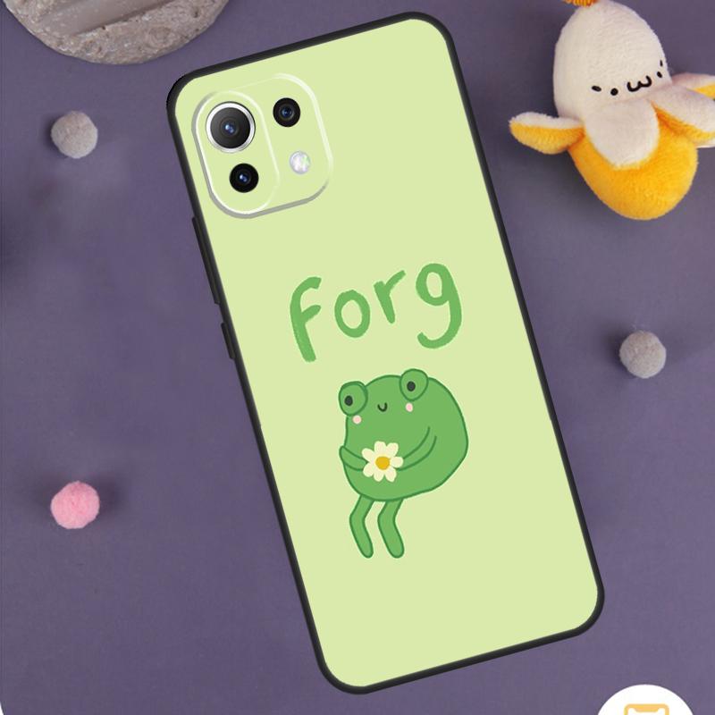 Frog Skateboard Cute Kawaii Case For Xiaomi 15 Ultra 14 13T 14T 15T 17 Pro Max POCO F8 Ultra F5 F6 F7 X5 X6 X7 Pro Cover