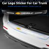Для Trax Sonic Cruze Malibu Tahoe Impala Equinox Suburban 1 шт. Прозора Захисна Наклейка на Багажник Автомобіля Стайлінг