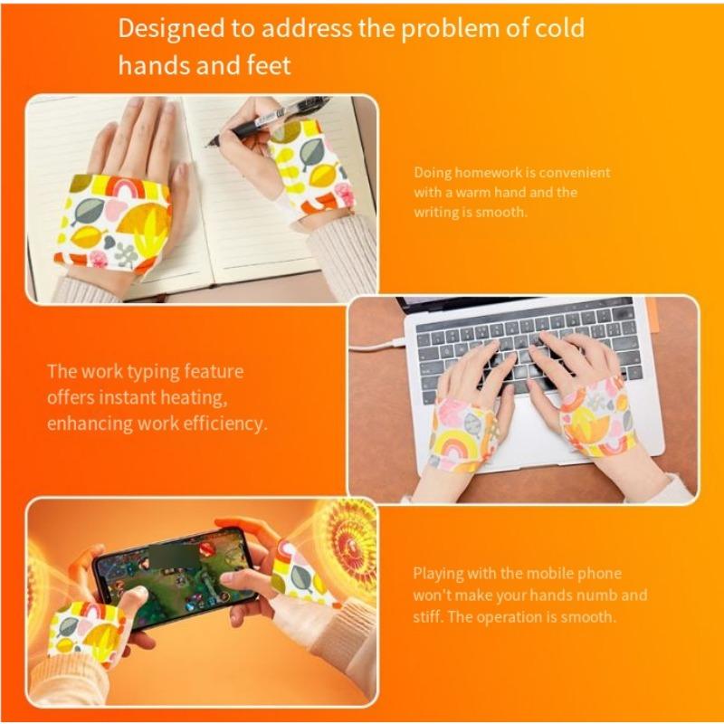 10PCS hand warmer student-specific wearable hand warmer sticker grip-free cover hand heating pad self-heating sticker hand warmer