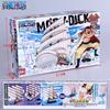 One Piece 15th Anniversary Thousand Sunny Anime Figure Merry Whitebeard Shanks Pirate Ships Assembly Figurine Model Toys Gift