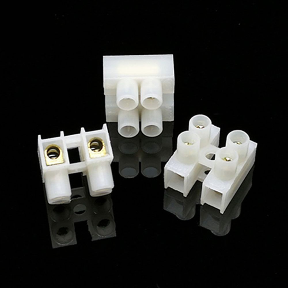 20Pcs 10A Wire Connector 2P/3P Screw Cable Connector  Lighting Decoration