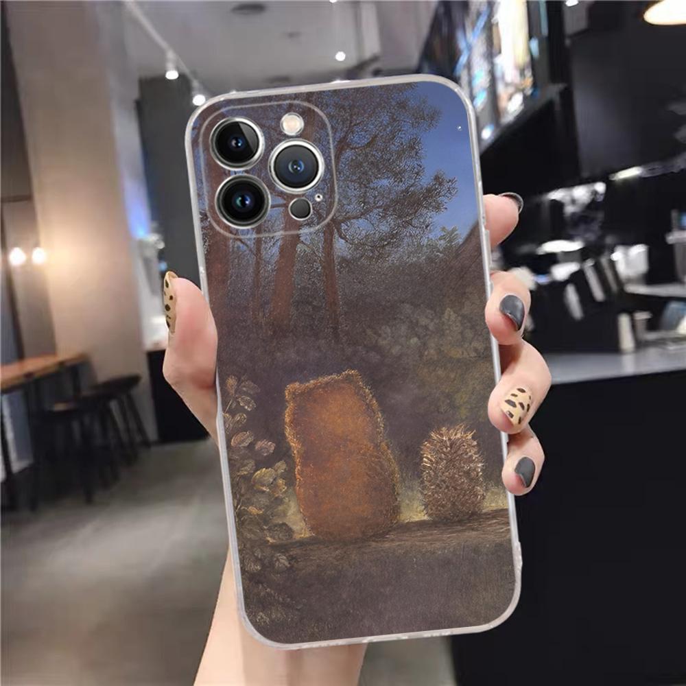 

Bright Hedgehog In The Fog Phone Case Silicone Soft For Iphone 16 15 14 13 12 11 Pro Mini XS MAX Plus X Cover iPhone 13 pro