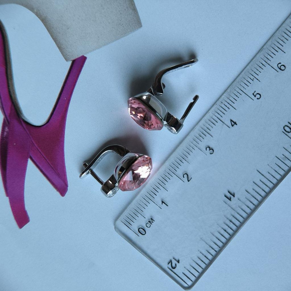 Silver Earrings with Cubic Zirkonia (60002213)