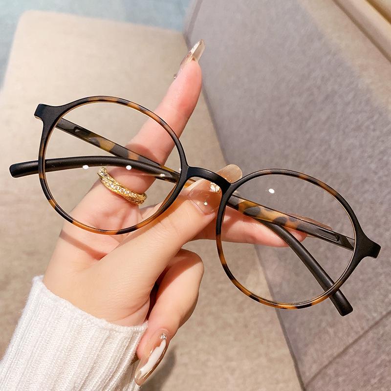 TR90 Retro Round Anti-Blue Light Bifocal Reading Glasses for Seniors