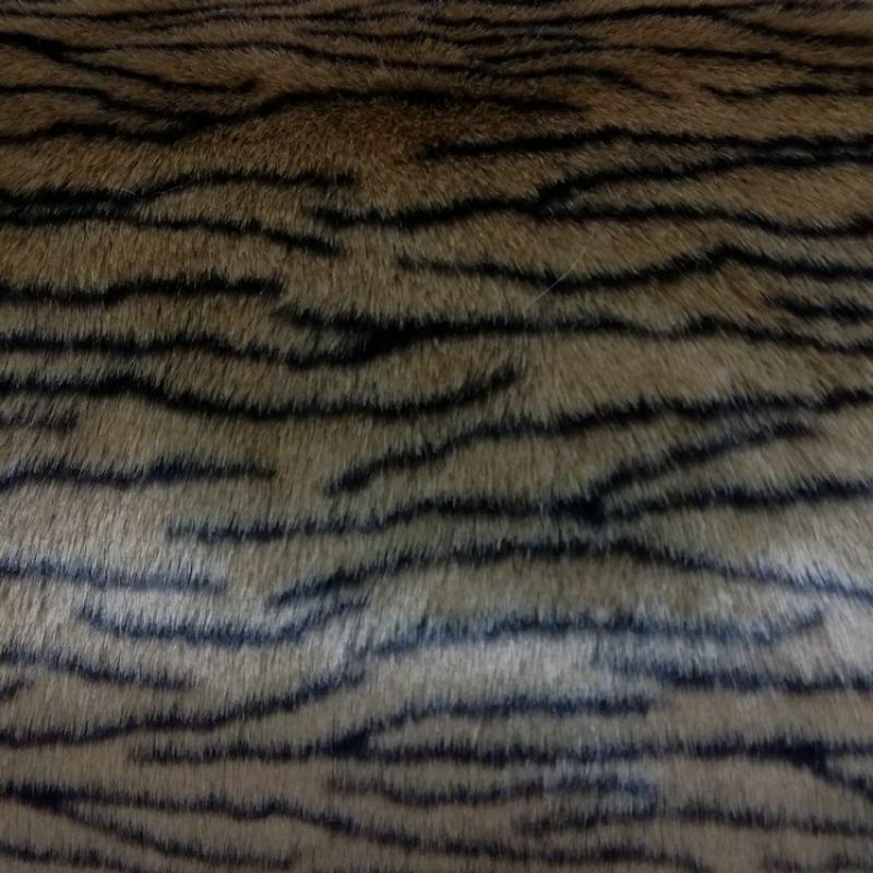 100x180cm Thickened Fur Length Leopard Print Tiger Print Plush Fabric Performance Costume Faux Fur DIY sewing Clothing Fabric