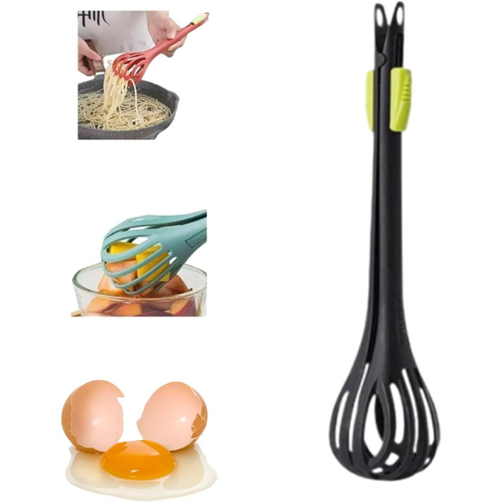 Multifunctional Egg Beater, 2 in 1 Food Clip & Egg Whisk, Multifunctional Kitchen Tool, Egg Beater, Whisker Tool, Egg Tool, Kitchen Whisk, For Cooking