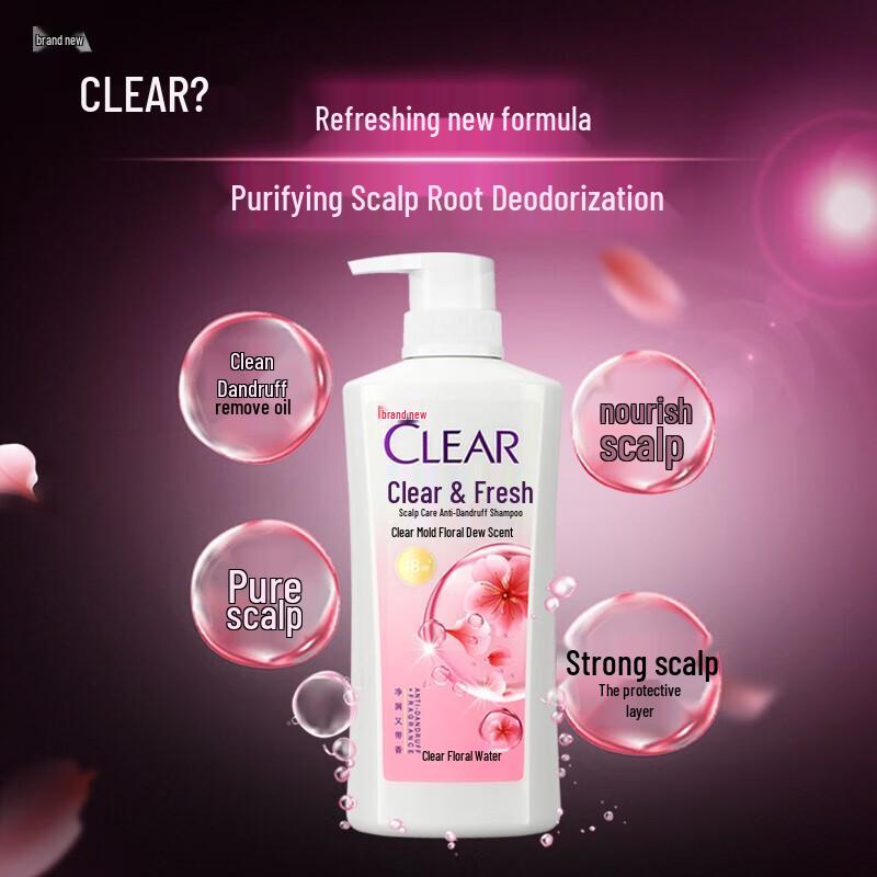 

Clear Dandruff Removal Scalp Care Shampoo