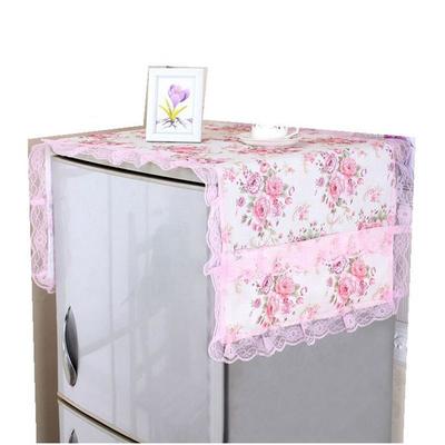 Lace Hanging Bag Art Cloth Cloth Cover Refrigerator Cover Flower Dust Cover
