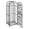 VidaXL Bottle Rack for 45 Bottles Metal 240939
