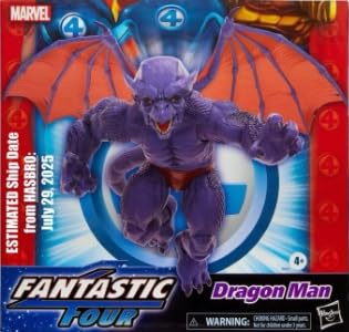 

[Эксклюзив Amazon.co.jp] Hasbro Marvel Legends Series Фантастическая Четверка Дракон Фантастическая Четверка Комикс Взрослая Коллекционная Фигурка G0603 Оригинал