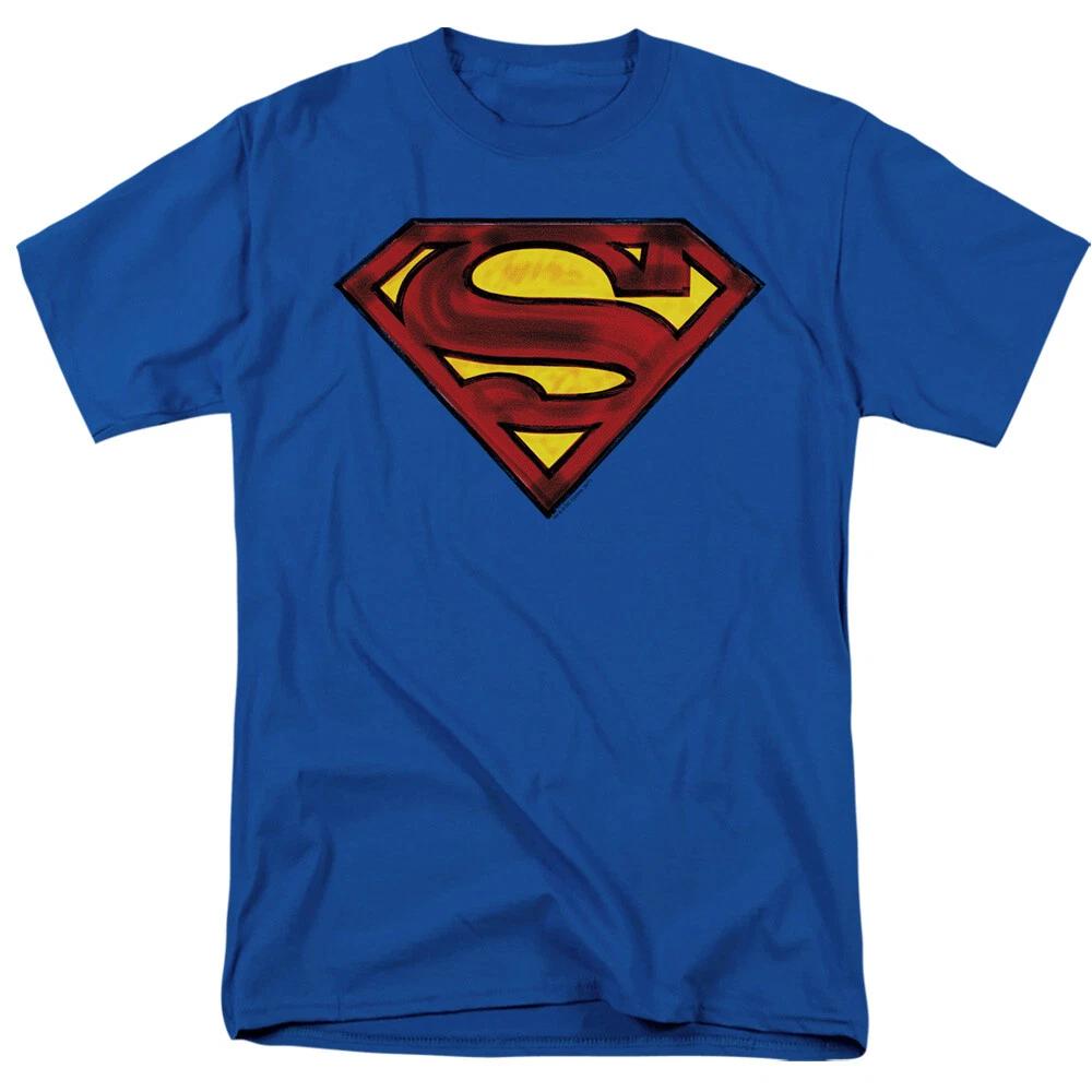 Superman  Charcoal Shield  T-Shirt - to 5X S