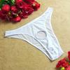 Sexy Mens Breathable Bikini Briefs Jockstrap Underpants with Hole Mesh Brief