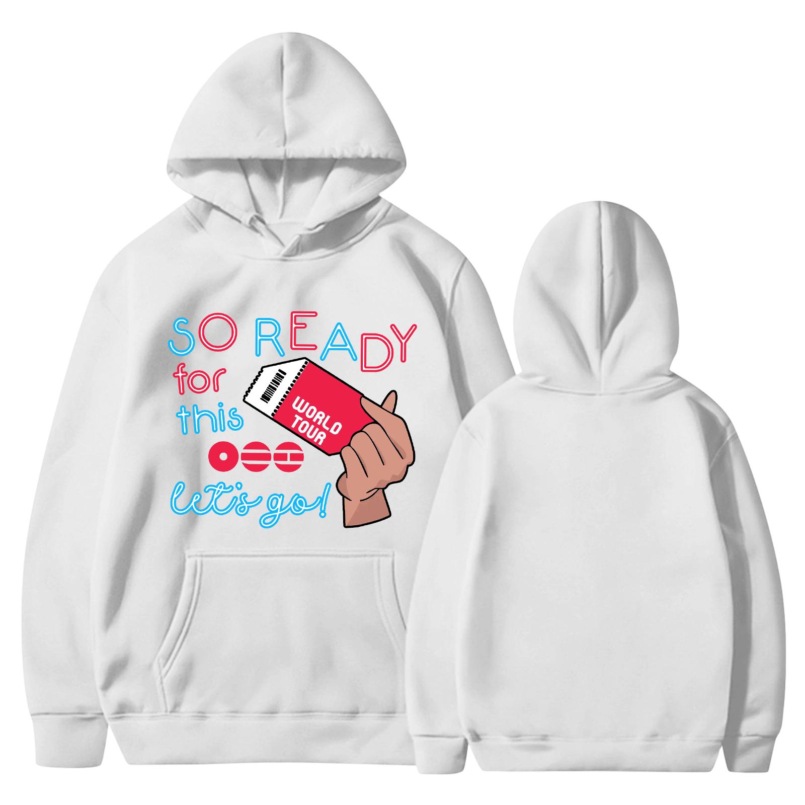 Женская мода женский легкий пуловер с длинными рукавами и карманами толстовка с капюшоном в стиле консервативного стиля XL белый 1830₽