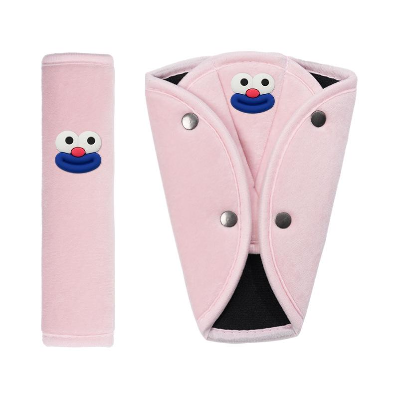 Car Seat Belt Shoulder Cover Children's Plush Comfort Car Shoulder Pad Car Anti-strangle Seat Belt Cover