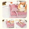 Large Dogs Dog Bed With Pillow Washable Super Soft Comfort Sleeping Blanket Anti-Slip Bottom Removable Cover Mattress Supplies