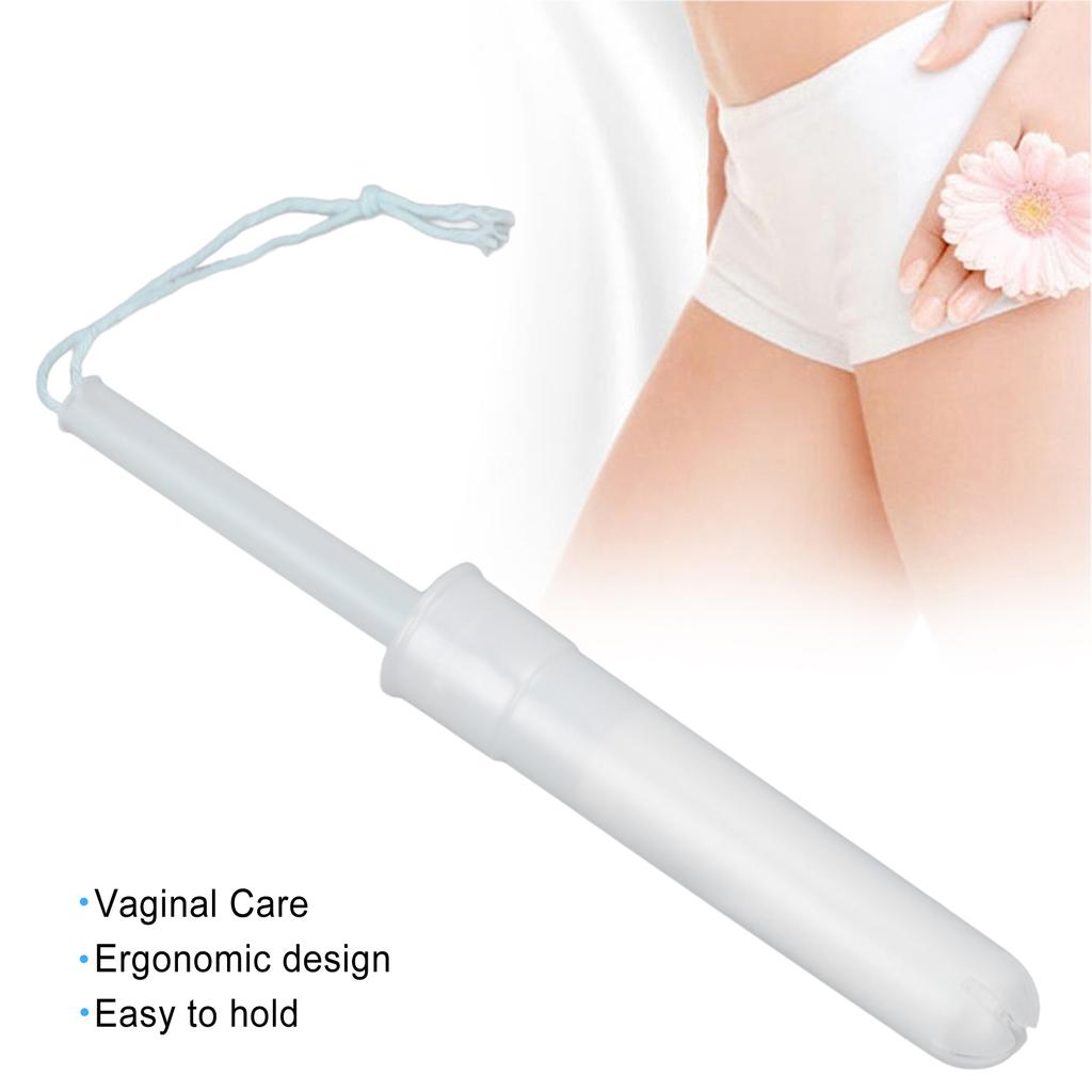 10pcs Vaginal Serum Applicator Feminine Care Disposable Cotton Tube Accessory for Vaginal Tightening Gel