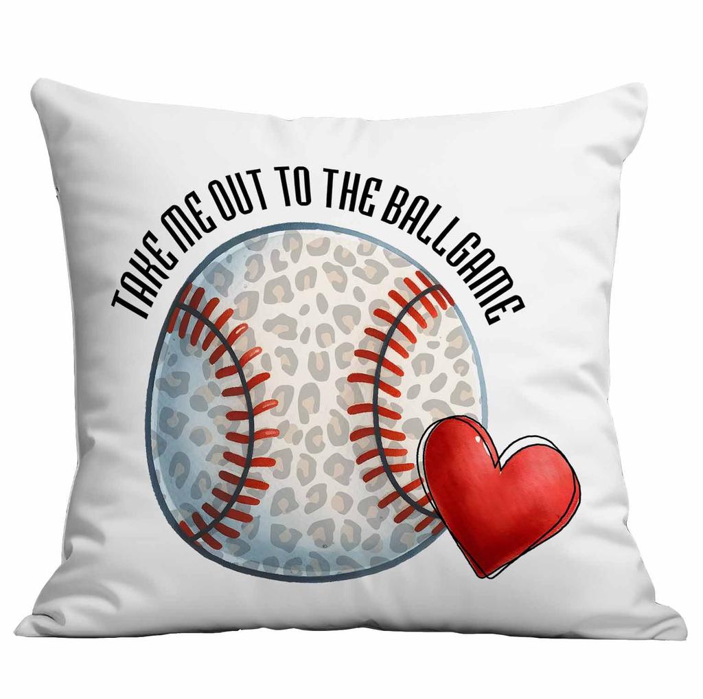 New Baseball Peripheral Printed Pillowcase Home Living Room Sofa Pillowcase Cushion Cover