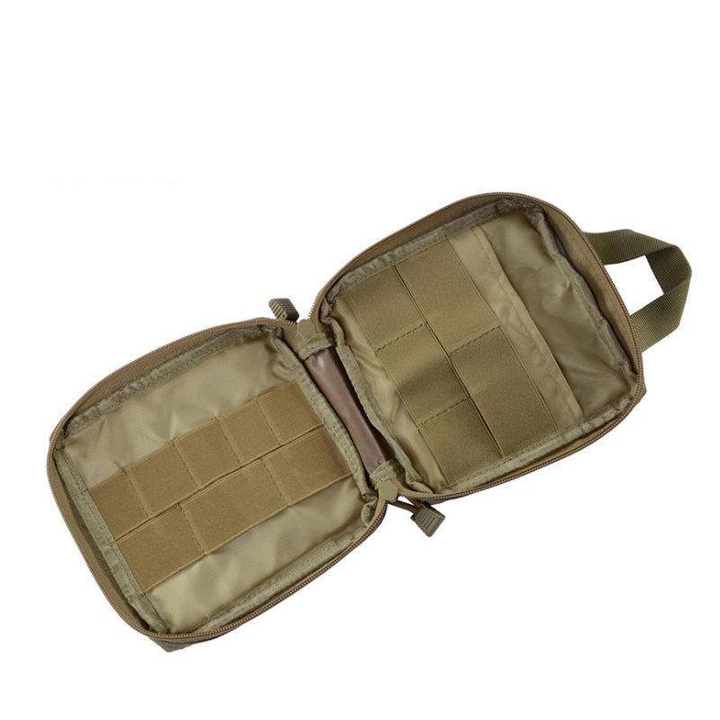 Men's MOLLE Tactical First Aid Waist Bag - Multi-Function Outdoor Tool Accessory Storage and Small Hanging Medical Bag