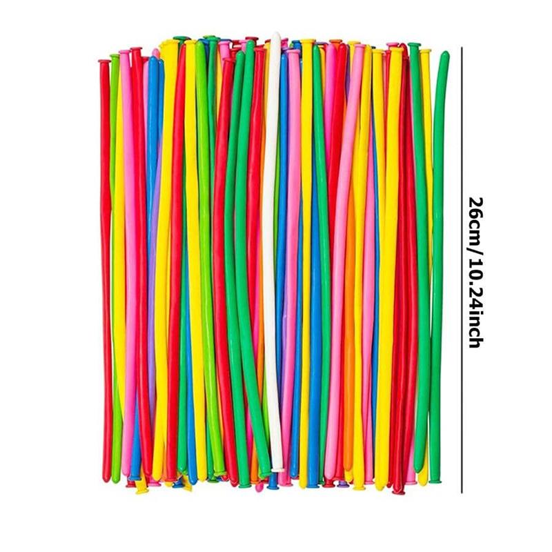 50/100PCS Long Balloon Latex Children DIY Toy Woven Balloon Design Cute Cartoon Color Elastic Kids Boys Girls Birthday Gifts TMZ