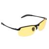 WOFASHPURET Night Driving Polarized Lightweight Plastic Night Vision Goggles with Yellow Lenses for Cars and Reduces Glare Sunglasses, Motorcycles,