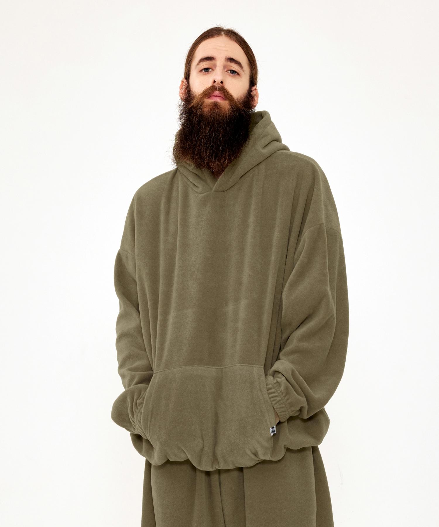 Cargo Bros Cb Fleece Over Hoodie (Beige) Free