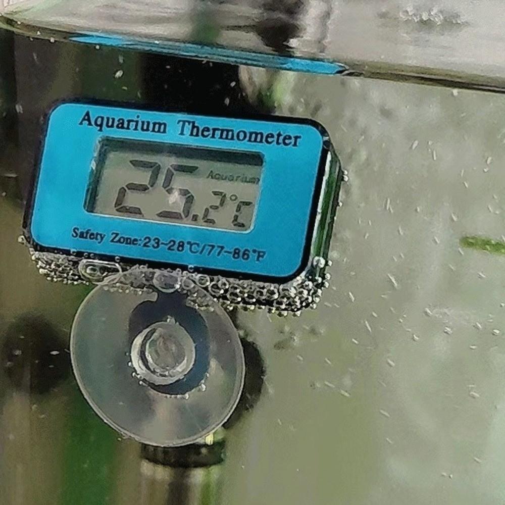 Suction Cup Mounting Aquarium Thermometer Water Temperature Meter Water Temperature Monitoring
