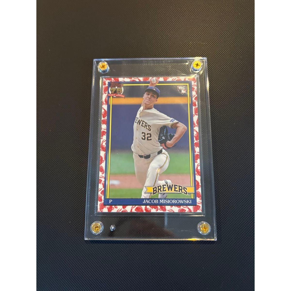 Used Topps MLB 2026 Jacob Miziolowski Koi Parallel