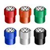 For VOLKSWAGEN 4pcs Auto Emblem Cap Stickers For VW Volkswagen Golf Polo Passat Tiguan Touran Jetta Accessories