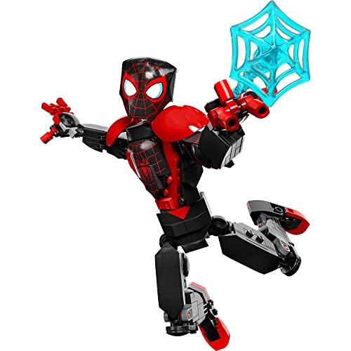LEGO Super Heroes Marvel Miles Morales Figure 76225 Toy Block Present Superhero American Comics Sentai Hero Boys Ages 8+