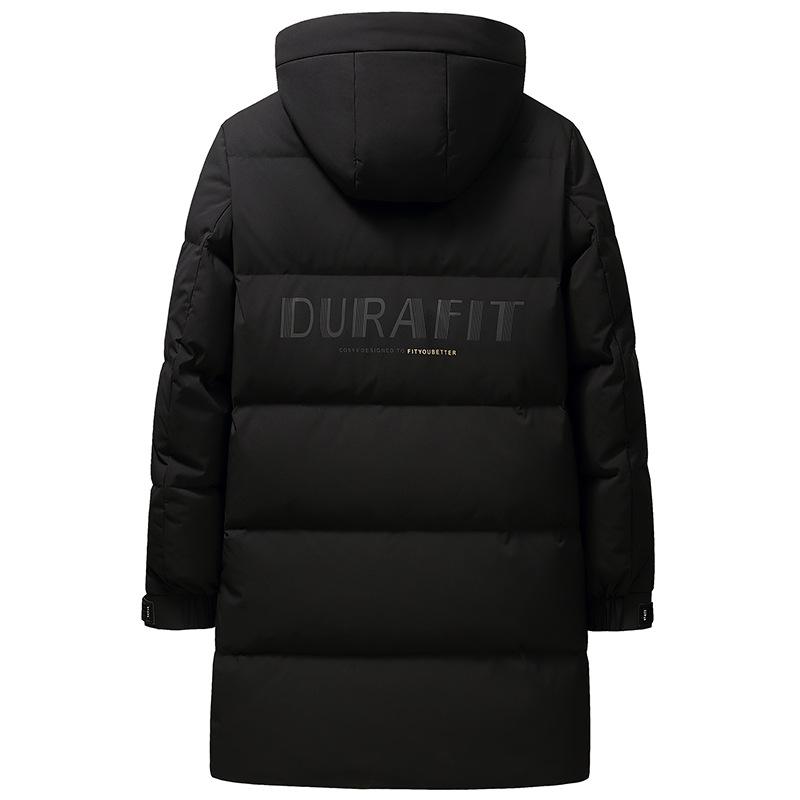 Couple Men and Women Same Style Alpine Down Jacket Winter New Style Removable Hood Thickened Simple Outdoor Trendy Down Jacket