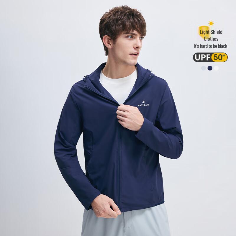 Navigare Men's Hooded Sun Protection Jacket