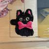 Cartoon Cute Big Eyed Cat Plush Keychain Kawaii Cat Doll Pendant Car Key Ring Charm Backpack Decoration Accessories Gifts