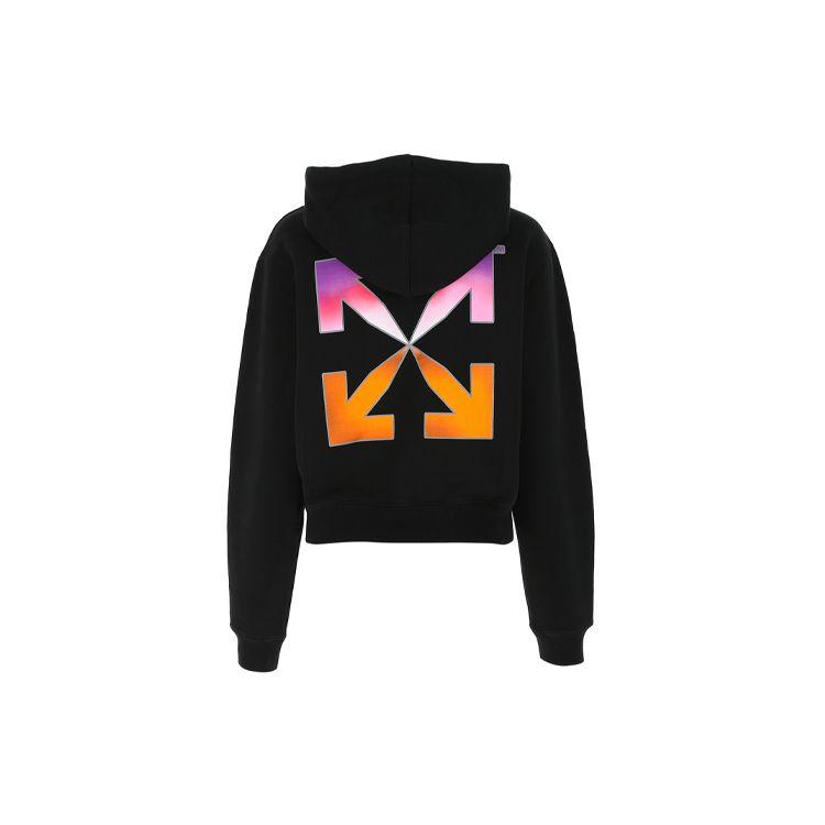 

Off-White Gradient Hoodie Black Multicolor Unisex Tops OWBB016R21JER0011084 M
