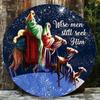 Vintage Metal Tin Sign Retro Wall Art Decor 20x20cm