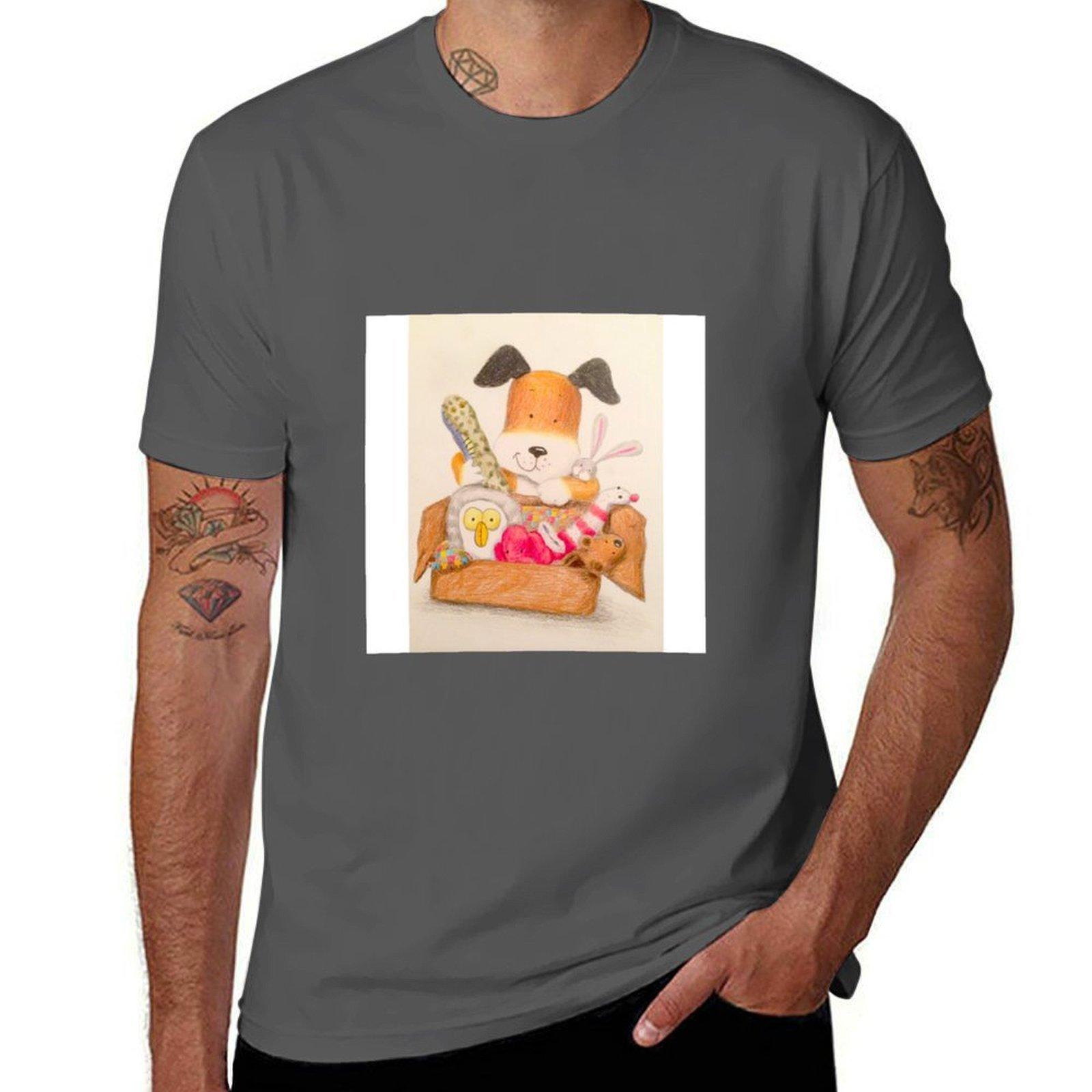 

Childrens Classic kipper the dog TShirt Urban Style Print TShirt 4XL