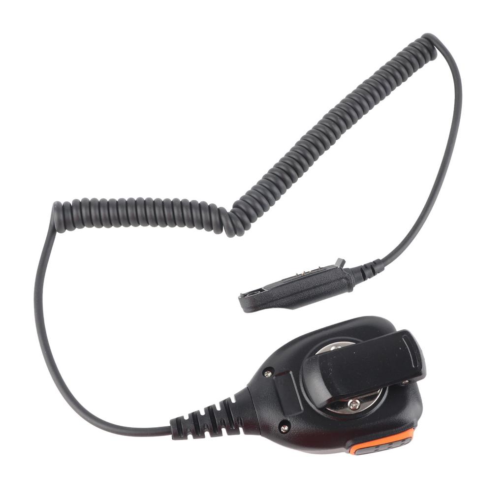 Handheld Shoulder Speaker Compact Waterproof Dustproof Walkie Talkie Microphone for BaoFeng UVXR