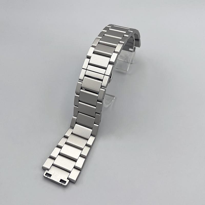 

27*19мм Ремешок из нержавеющей стали Серебристый для часов Hublot Ремень Браслет Серия Big Bang Classic Fusion Мужские Женские Ремешки для часов серебряный