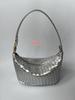 Handmade Women's Soft Leather Woven Shoulder Bag