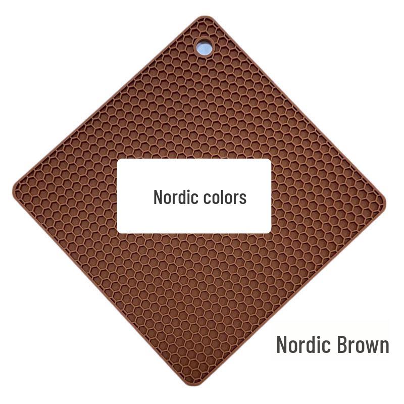 Food-Grade Silicone Honeycomb Heat-Resistant Placemat Coaster