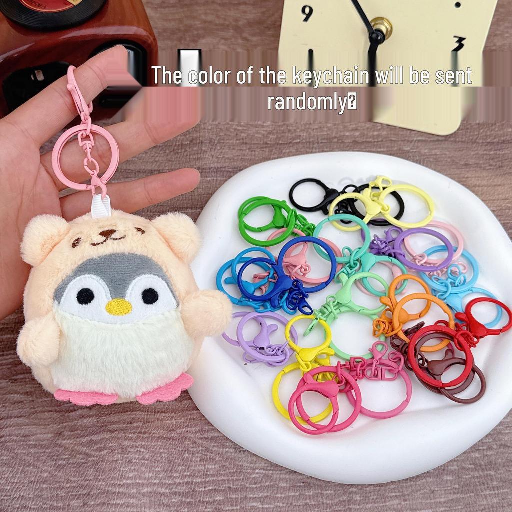 Cute Penguin Plush Keychain - Soft Stuffed Animal Pendant for Wedding Gifts or Toss.