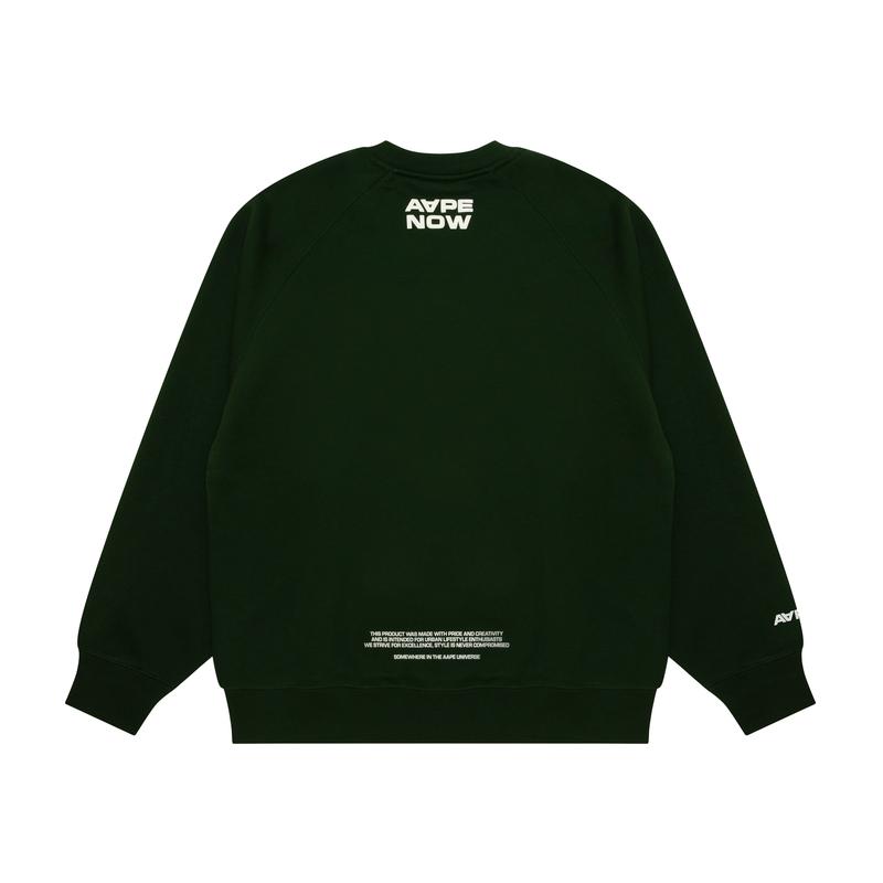 Aape logo patch sweatshirt AAPSWMB319XXN