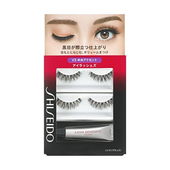 

Shiseido Eyelashes V3 2 набора ресниц, клей 3,3 г