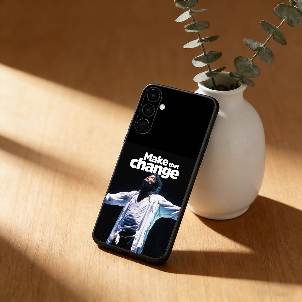 

Singer M-Michael jackson Phone Case For Samsung GalaxyA13,21s,22,31,32,52,53,71,72,73,Soft Black Cover Samsung a22 4g